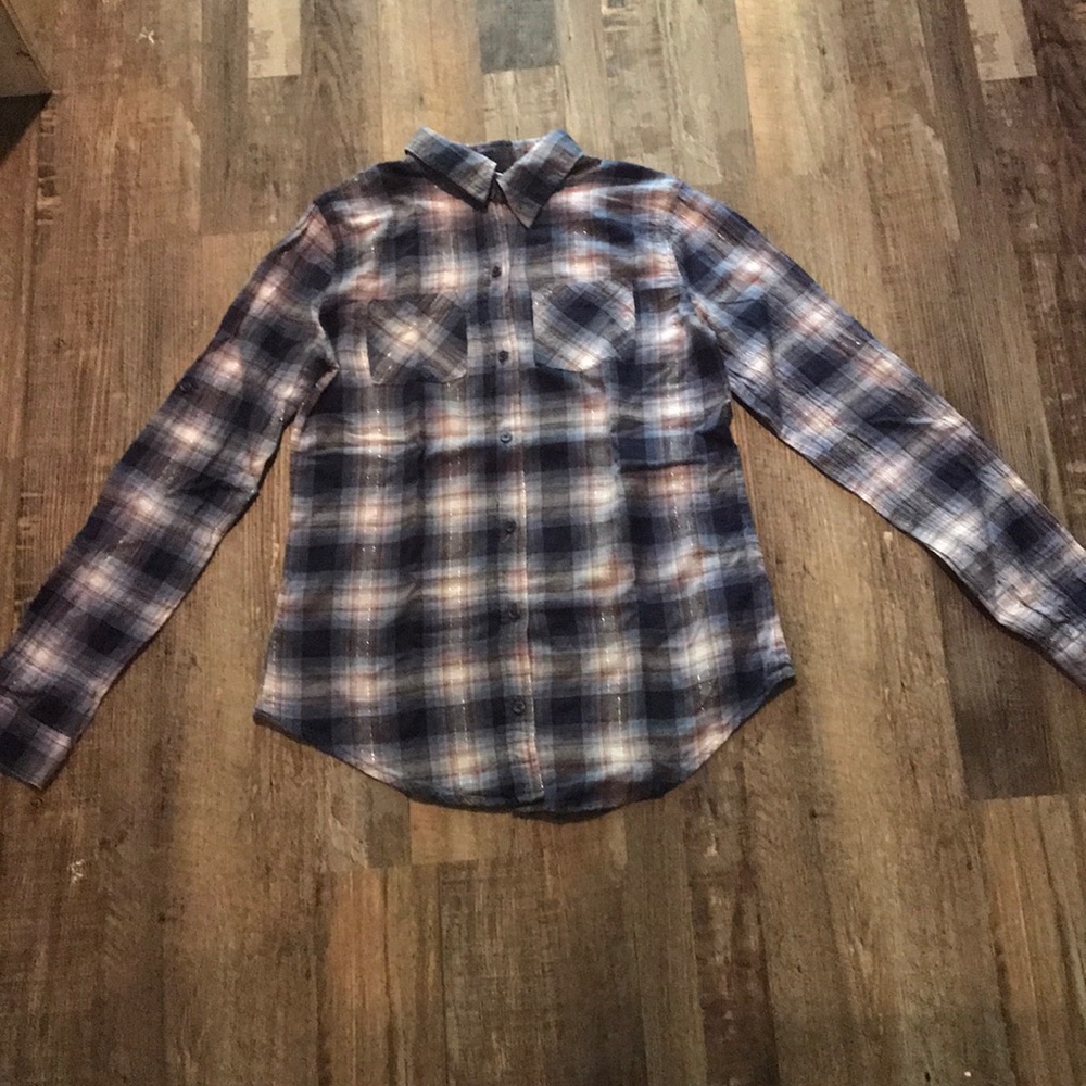 Long sleeve see-through shirt